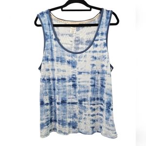 Lucky Brand Tie Dye Lounge Tank Top